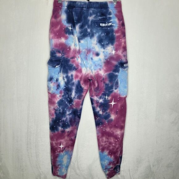 Nike Sportwear Club Space Wave Cargo Sweatpants Joggers Size Small - Picture 5 of 10